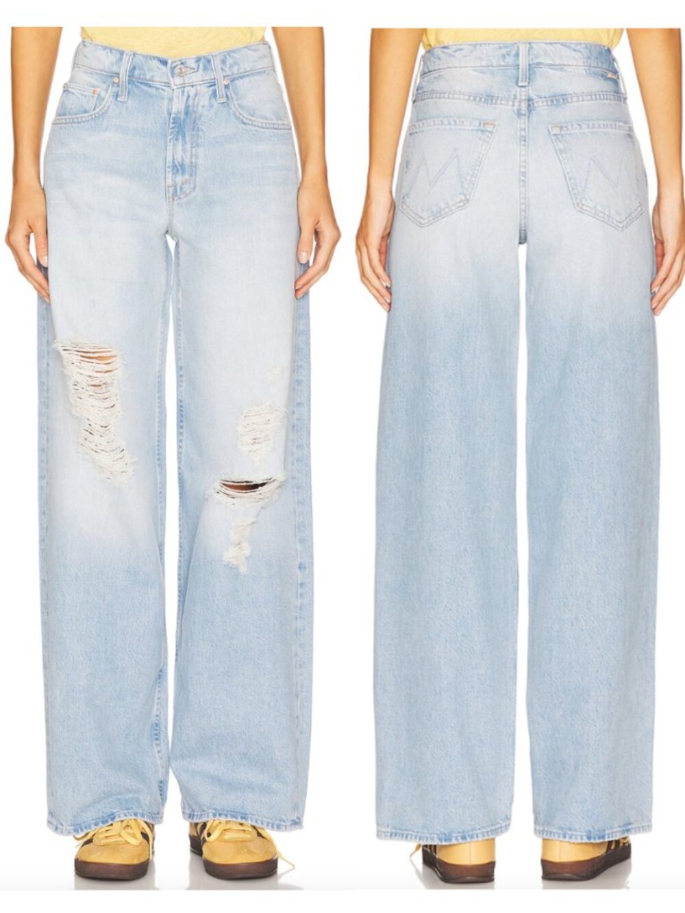 MOTHER Superior The Spinner Zip Sneak Jean Size 25 NWT